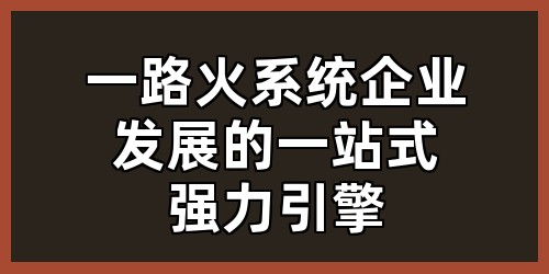一路火系统：企业发展的一站式强力引擎